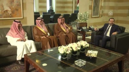 Suudi Arabistan'ın Körfezden Sorumlu Devlet Bakanı Es-Sebhan, Lübnan'da
