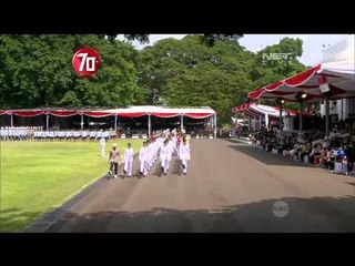 Upacara Pengibaran Bendera Merah Putih di Istana Negara - 17 Agustus 2015