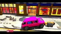 SUVs COLORS & COLORS SPIDERMAN FUNNY VIDEO CARS FOR KIDS NURSERY RHYMES SONGS FOR CHILDREN