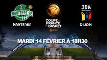 LIVE - Coupe de France - 1/4 de finale | Nanterre (Pro A) - Dijon (Pro A)