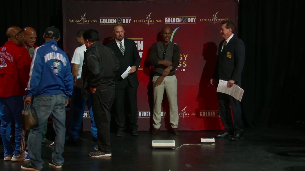 Luis CORIA vs. Gerardo MOLINA - Official Weigh In