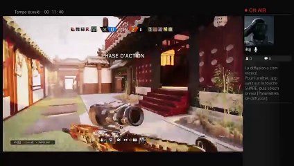 Afrant ta peur  sur rainbow 6 siege classe ful team tactic