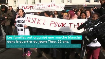 A Aulnay-sous-Bois, plusieurs centaines de manifestants réclament "justice pour Théo"