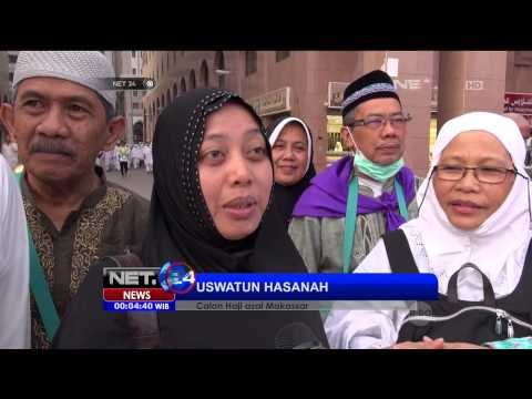 Tantangan Calon Jemaah Haji Hadapi Suhu Panas Ekstrim 45 Derajat Celcius di Madinah - NET24