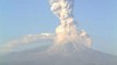 Colima Volcano Erupts, Sending Column of Ash Into the Air