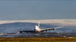 Airbus A380 Makes Difficult Crosswind Landing in Manchester