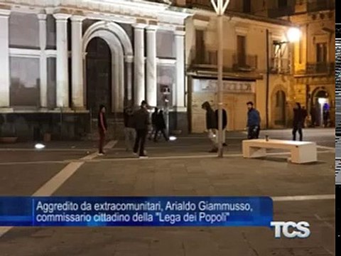 Aggredito da extracomunitari Arialdo Giammusso commissario cittadino della Lega dei Popoli