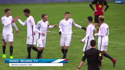 U17 : France - Belgique (4-0), le résumé
