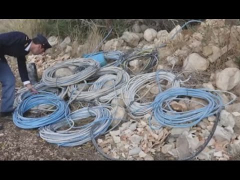 Comiso (RG) - Furti di cavi di rame elettrici e telefonici, 3 arresti (28.01.17)