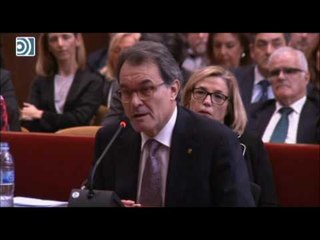 Ártur Mas se hace responsable del 9-N pero lo atribuye a los voluntarios