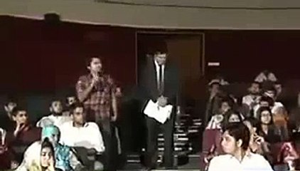 See How Imran Khan Responds On Student Harsh Question