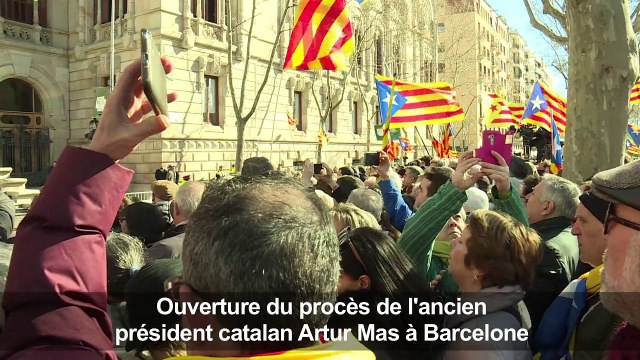 Catalogne: l'ex-président séparatiste Artur Mas jugé à Barcelone