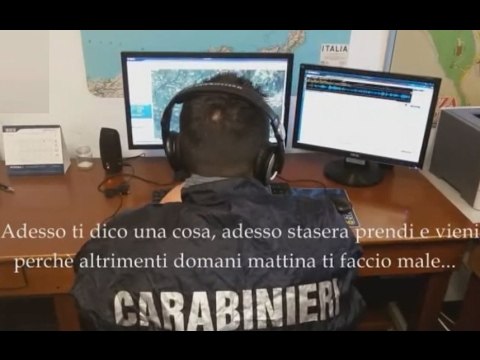 Cosenza - Madre coraggio denuncia il figlio spacciatore: 26 arresti (02.02.17)