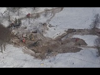 Farindola (PE) – Rigopiano, i soccorsi visti dall’alto (25.01.17)