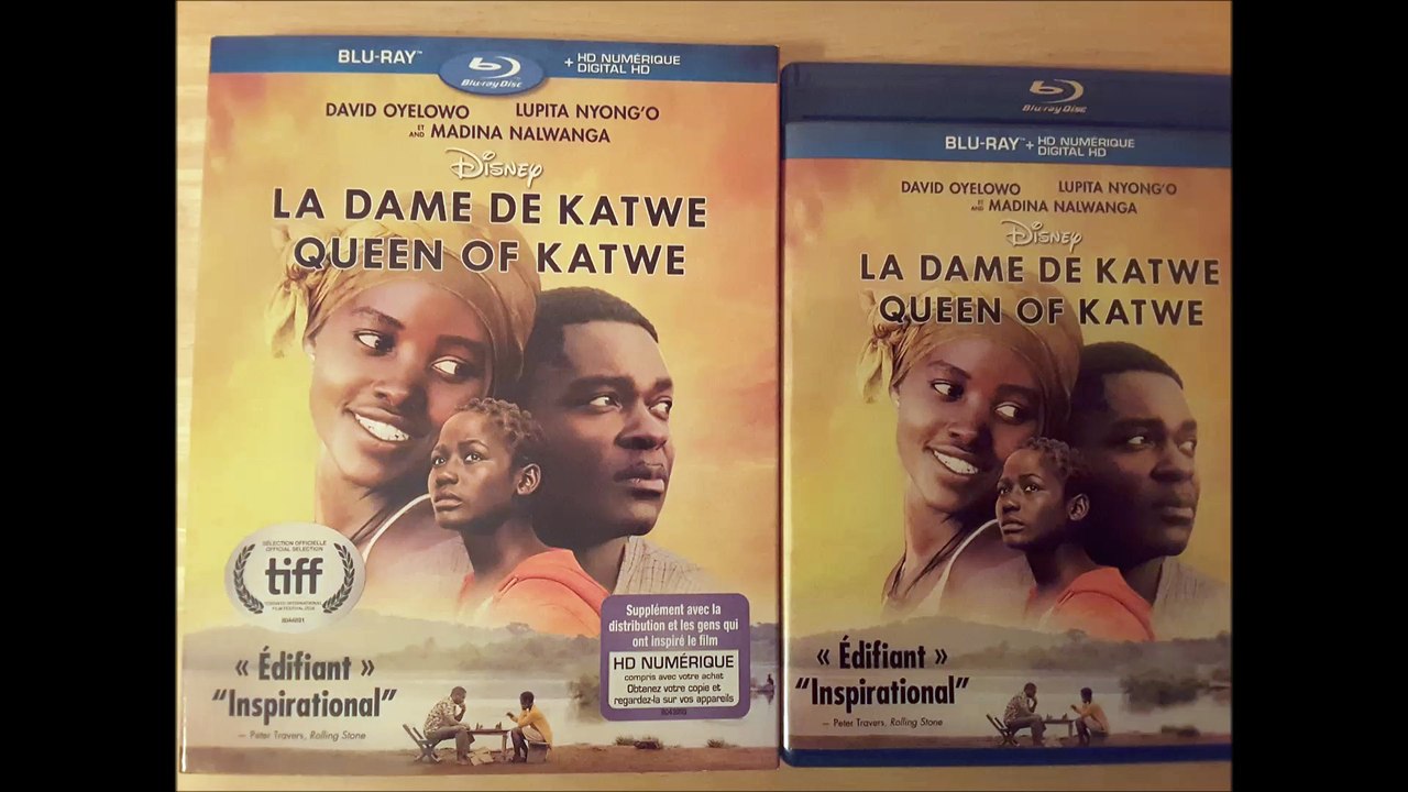 Critique Blu-ray Queen of Katwe (La dame de Katwe)