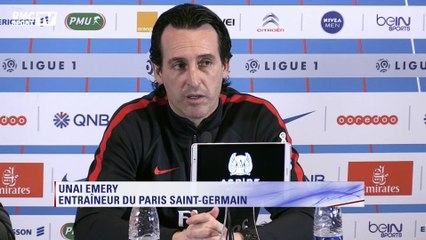 Emery : ‘’La priorité, c’est le match contre Lille’’