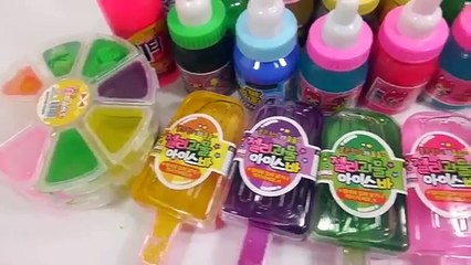 Baby ToY Play Slime Colors Crytal Sand Water Balloon Poop video for Kids DIY