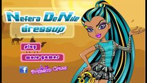 Monster High Nefera de Nile Dress Up - Monster High Games For Kids
