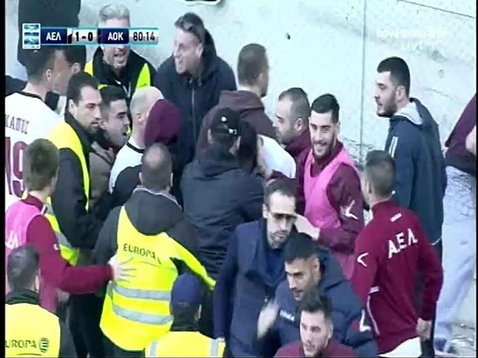 19η ΑΕΛ-Κέρκυρα 1-1 2016-17 Το γκολ της ΑΕΛ