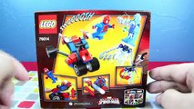 Spiderman Legos Marvel Super Heroes Spider Trike VS Electro Lego Time Lapse