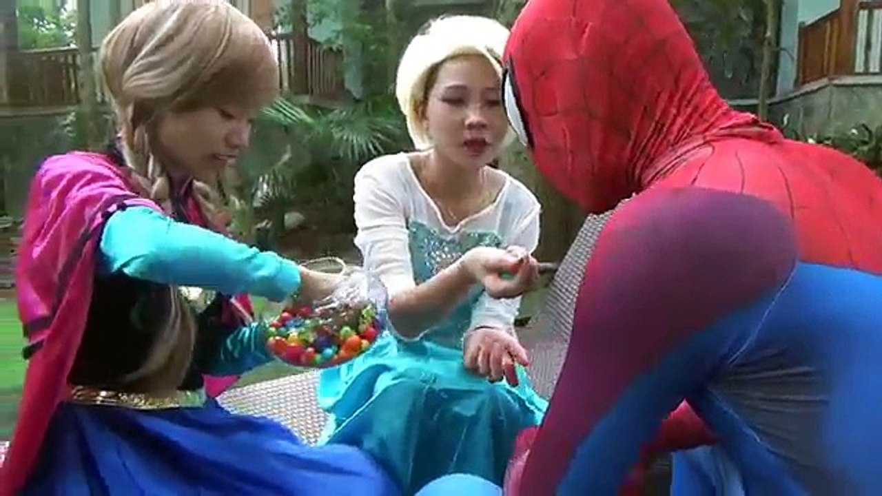 Spider-Man & Frozen Elsa vs Doctor! Spider-Man Become Mermaid ! Superhero Fun in Real Life :)