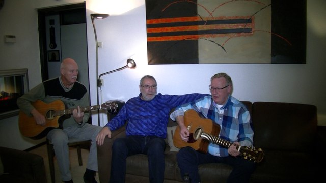 Oud zangers Countryband TREND na lange tijd weer bijeen / Spijkenisse 2017