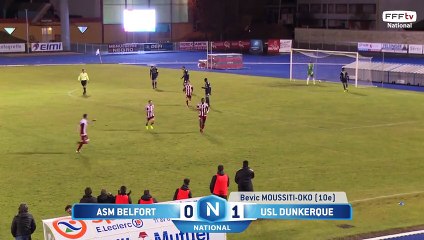 Championnat National - les buts des matches en retard (J17&J18)