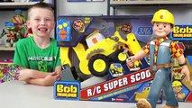 Bob the Builder RC Super Scoop Toy Truck | Mash & Mold Construction Site Toys Kinder Playtime