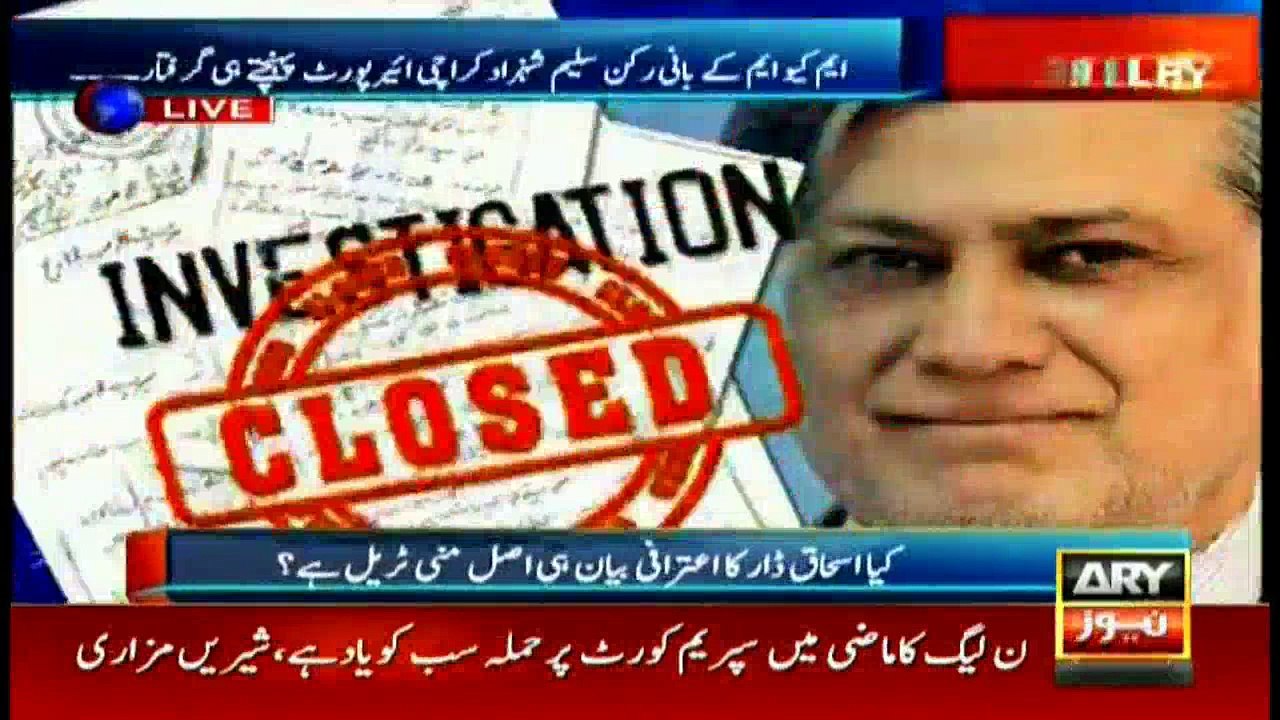 Arshad Sharif brings more documents against Ishaq Dar