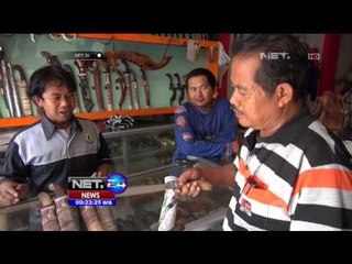 Perajin Golok di Sukabumi Kebanjiran Order Jelang Iduladha 1436 H - NET24