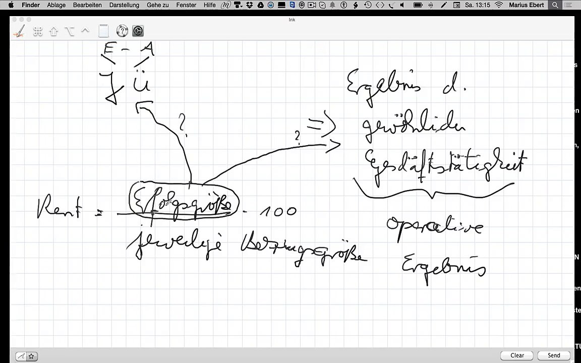 Renditeberechnung, frage u antwort