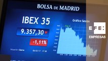 La Bolsa española pierde los 9.400 puntos al caer un 1,11%