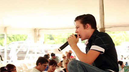 Lain Crew sings 'Ain't That Lovin You baby' Elvis Week 2016