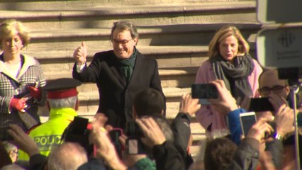 Los políticos reaccionan al juicio de Artur Mas