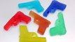 How to Make Rainbow Color Guns Pudding Recipe Cooking Toys 무지개 권총 젤리 푸딩 만들기! 푸딩 요리 소꿉 놀이 식완 장난감