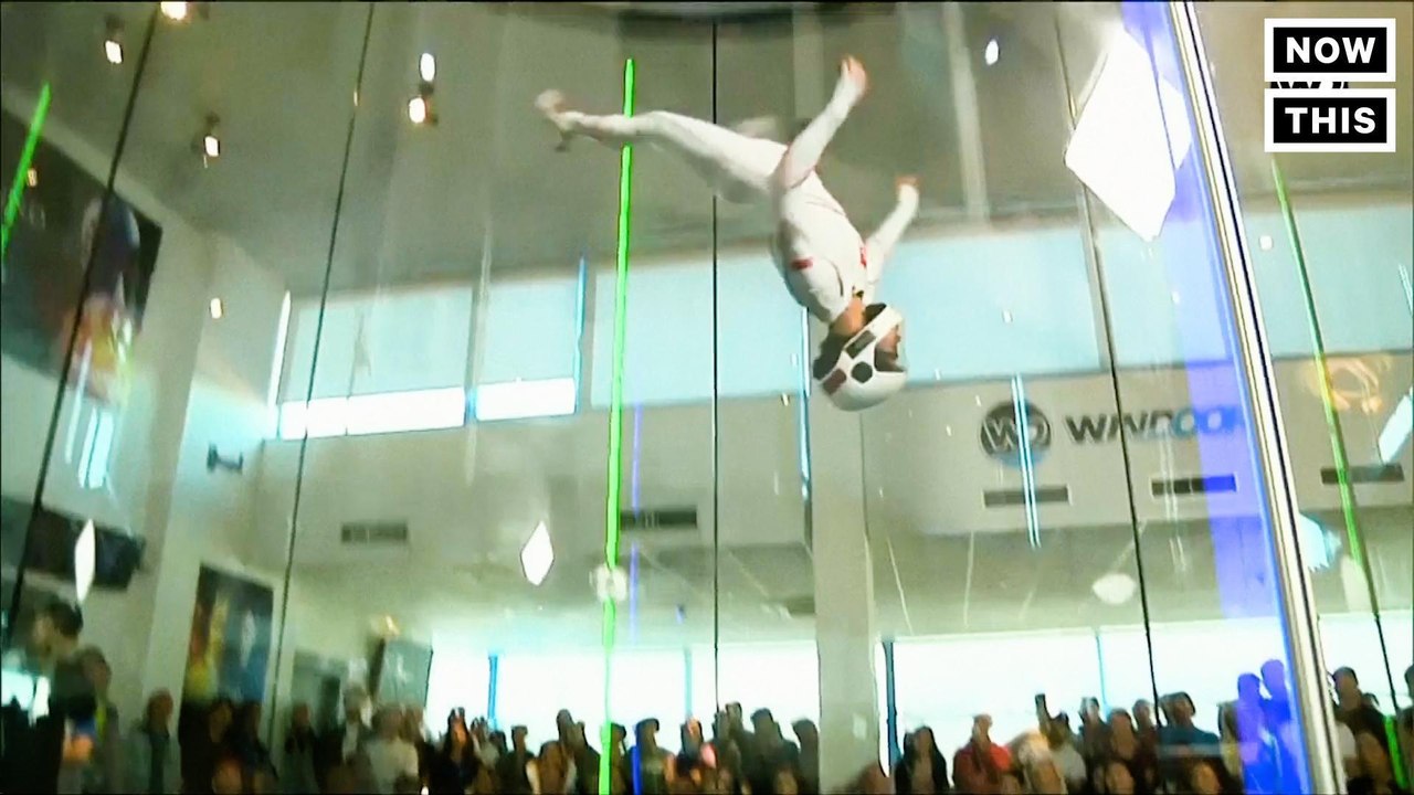 Indoor skydiving is dope AF
