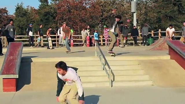 Funny Skateboard Collisions and Impressive Tricks