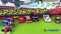 Disney Cars Toys World Big Circuit Takara Tomy World Grand Prix Lightning McQueen kids Video