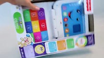 Fisher Price Laugh and Learn Baby Notebook Toy 피셔프라이스 유아 교육 영어 한글 아기 노트북 과 뽀로로 타요 폴리 장난감 YouTube