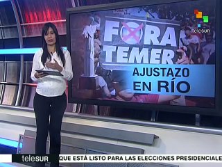 Déficit fiscal en Río de Janeiro quiere justificar plan de ajustes