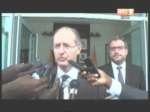 Le 1er ministre Ahoussou Jeannot a échangé avec le chef de délégation de l'Union européenne