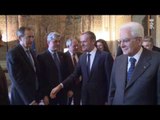 Roma - Mattarella ha ricevuto il Presidente del Consiglio EU Tusk (01.02.17)