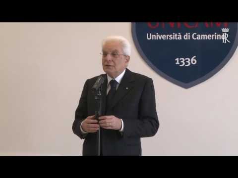 Macerata - Mattarella all'icontro con i Sindaci della Provincia (30.01.17)