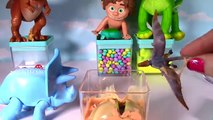 Disney The Good Dinosaur Toy Surprise Wacky Wednesday! Slime Clay M&Ms Gumballs Blind Bags Eggs