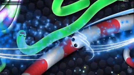 Скачать видео: Slither.io - Small Trolling World Biggest Giant Snake | Slitherio Funny Plays