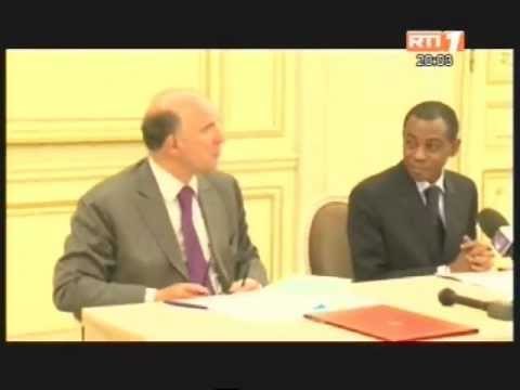 Signature de l'annulation de la dette entre la Côte d'Ivoire et la France