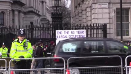 Netanyahu, Londra'da Protesto Edildi