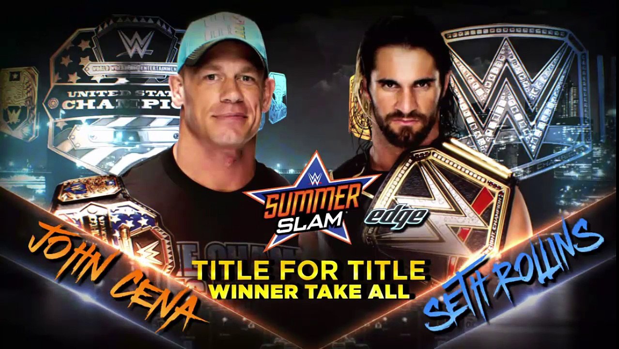 John Cena vs Seth Rollins - SummerSlam 2015 - Official Promo