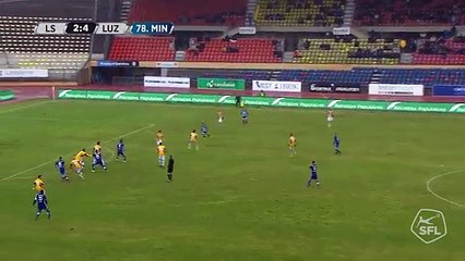 Lausanne 3:4 FC Luzern (19.Spieltag Swiss Super League. 5 February 2017)
