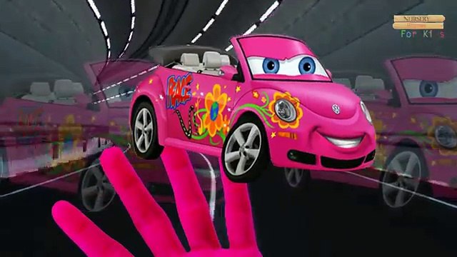 Cars Cartoons Finger Family Rhymes For Children | Cars Cartoon Finger Family Nursery Rhymes